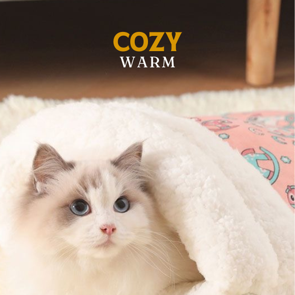 🐱Ciepłe, pluszowe, grube legowisko dla kota