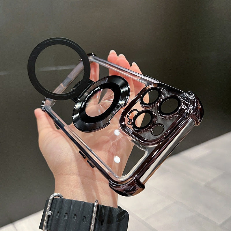 Калъф против падане с магнитен държач за iPhone