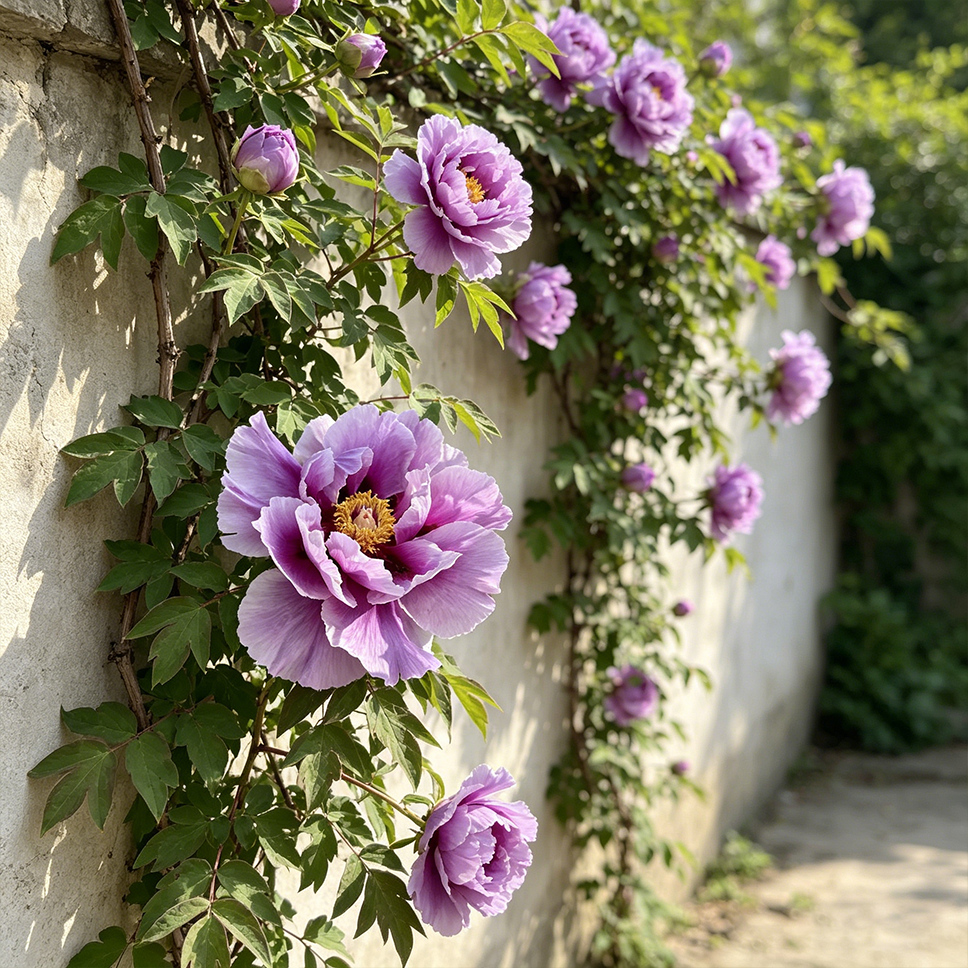 🌸 Redke čebulice plezajočih potonik🪴 Veliki, dvojni cvetovi, zmrzlinsko odporna trajnica, enostavna za gojenje, priljubljena vrtna rastlina