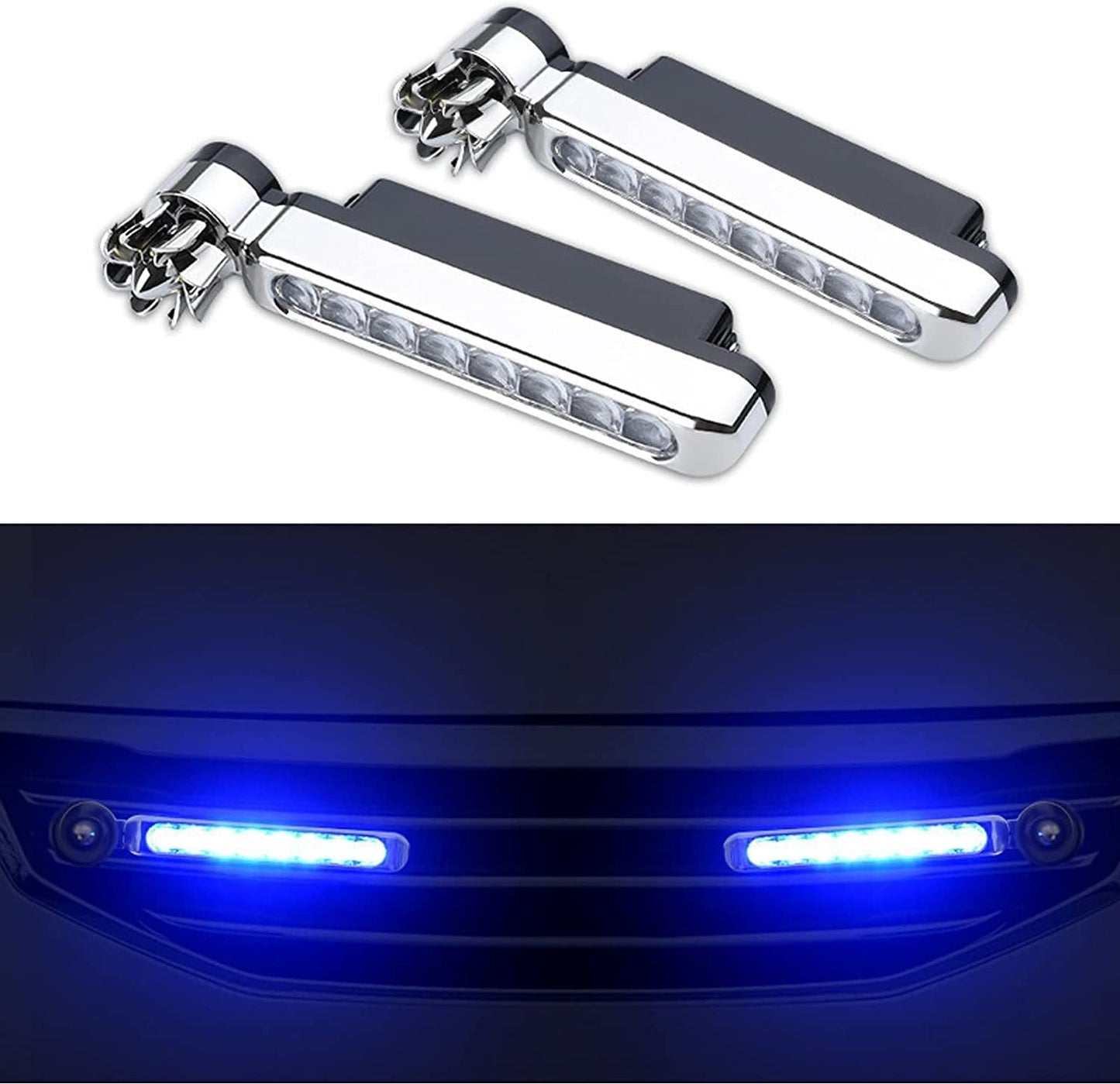 LED-luči za osvetljevanje avtomobilov, ki jih poganja veter