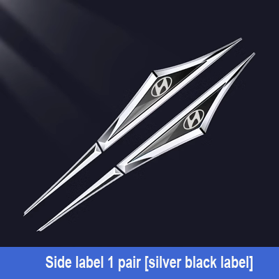 Креативни поцинковани метални стикери за кола ✨2 бр.✨