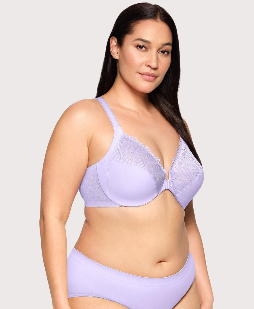 Triumph - (4 szt.) - 💖Biustonosz z zapięciem z przodu i tyłem w kształcie litery T