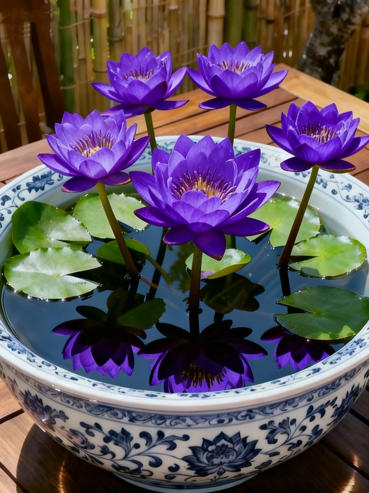 🌌💜 Lotos cienisty – rzadka piękność w Twoim ogrodzie🌸