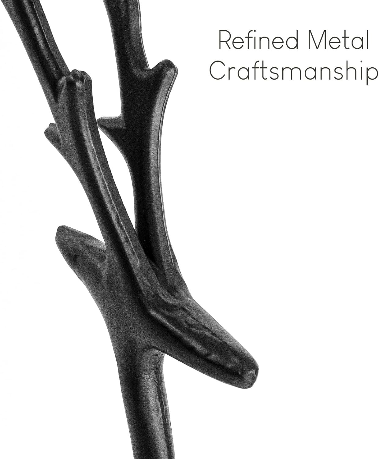 🎅Коледен бестселър 🦌 Черна фигурка на елен, коледна украса