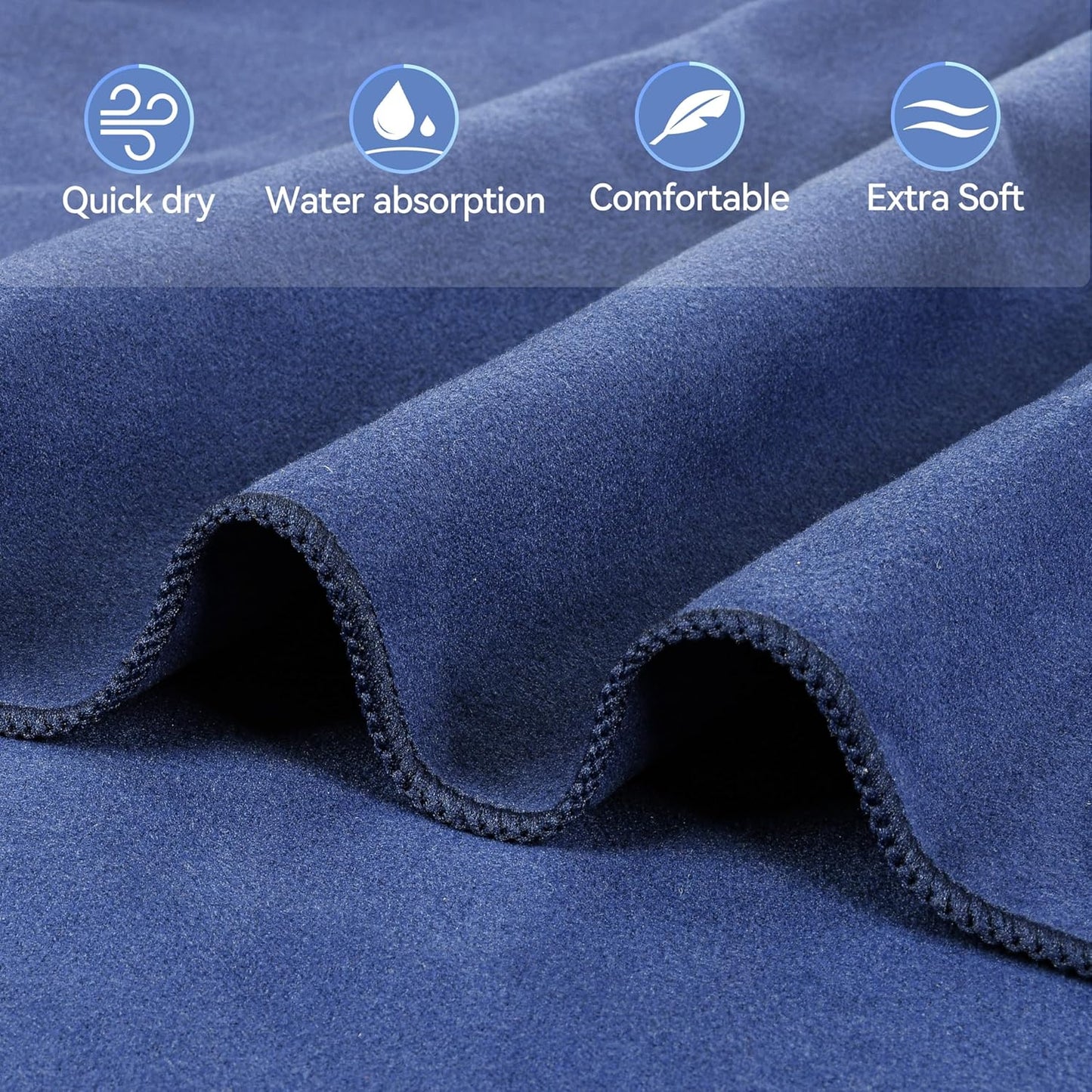 🏖️🌞 Кърпа за слънчеви бани в чанта с джобове за съхранение💦