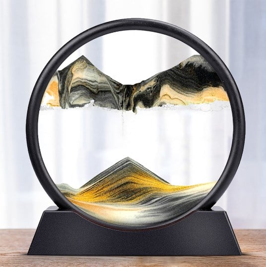 Пясъчен часовник 3D Дълбоководен морски пейзаж