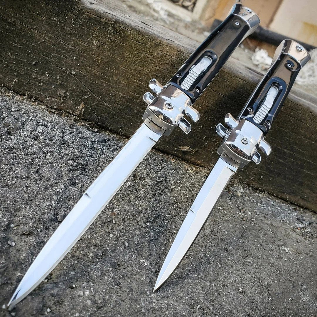 (🔥Разпродажба от последния ден - 50% отстъпка) Класически джентълмен италиански OTF нож