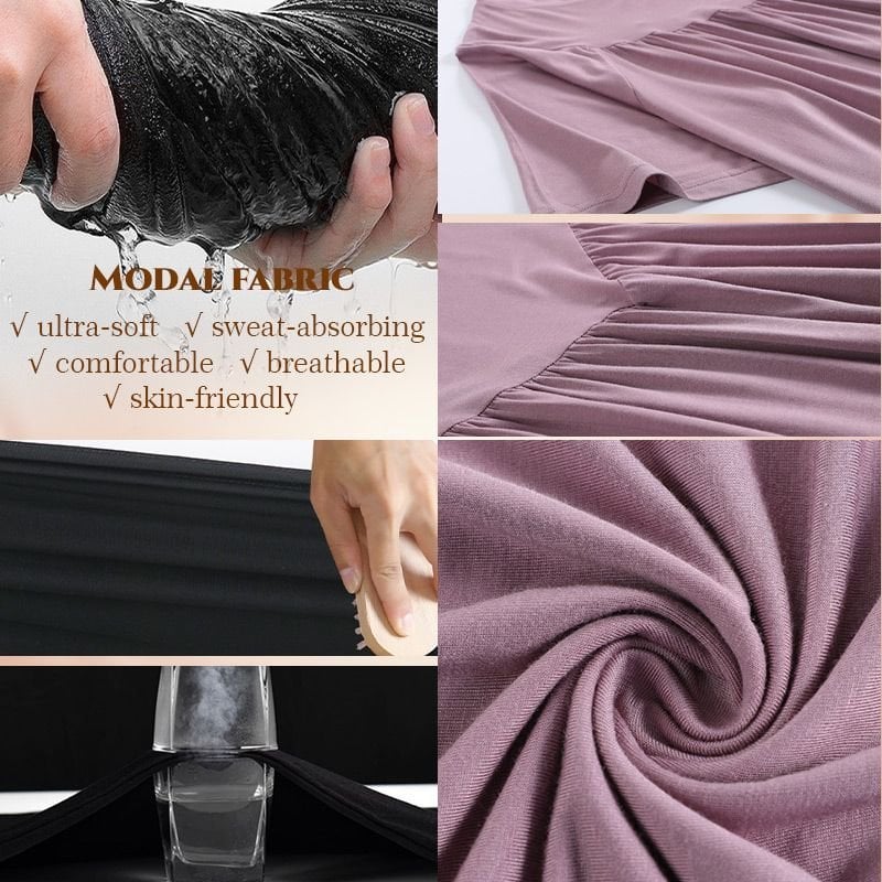 Супер мека и удобна широка пижама с къс ръкав