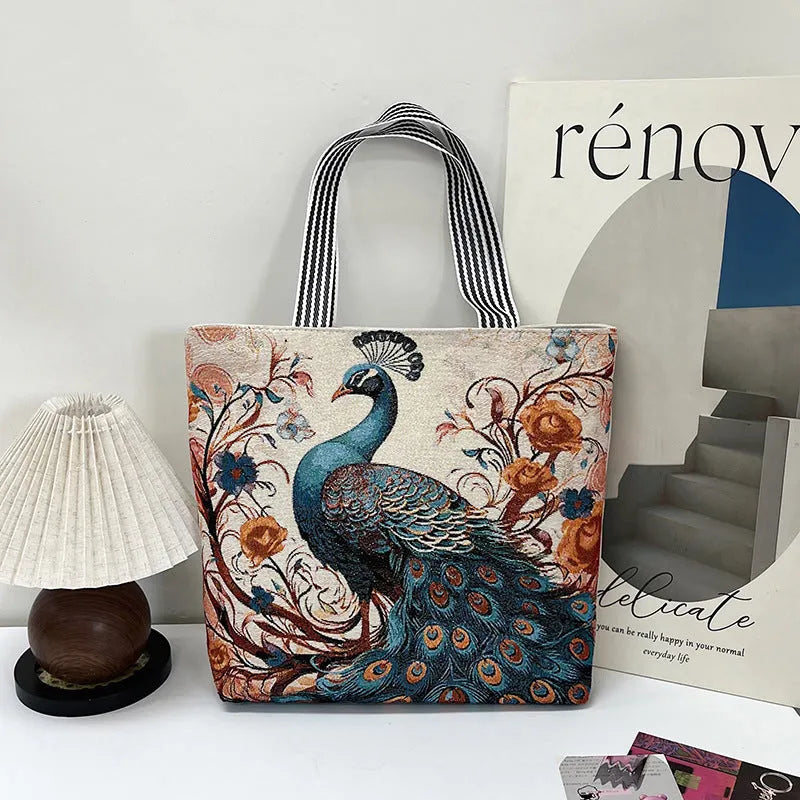 Винтидж, ежедневна платнена чанта