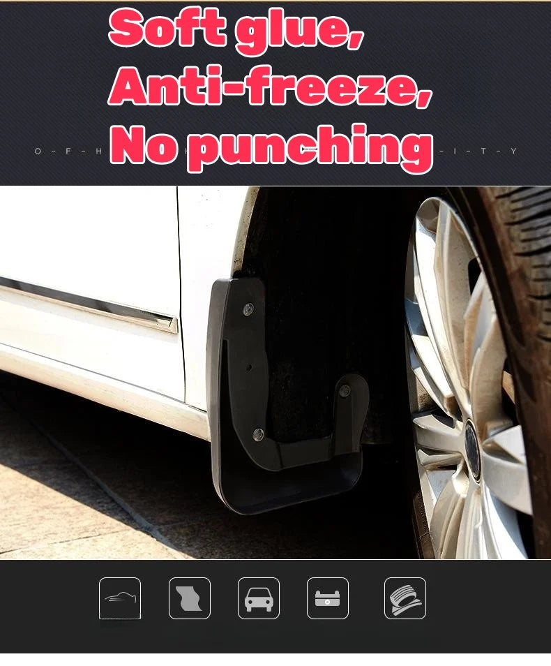 Антипясъкоструйните калници ефективно защитават боята на вашия автомобил (4 броя)