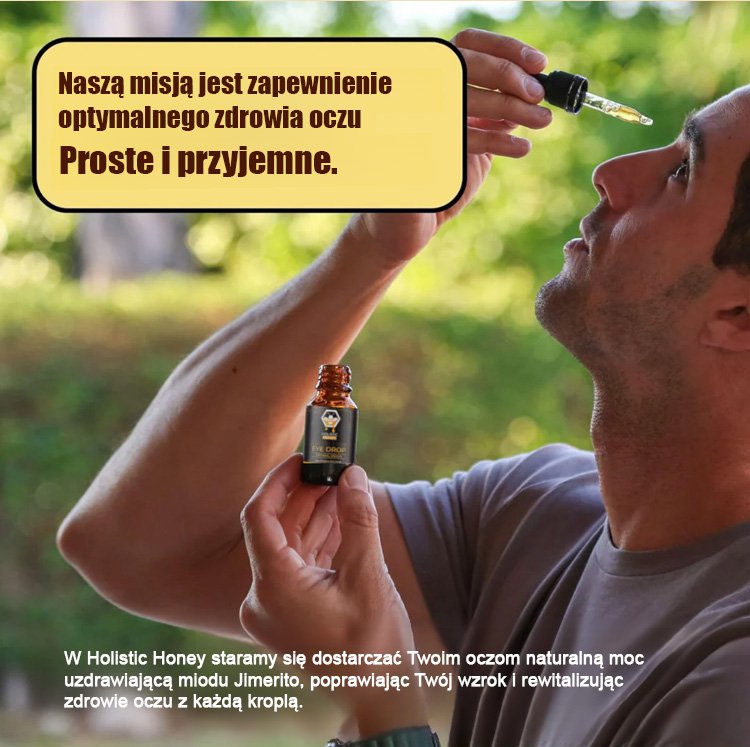 LANISKA krople do oczu z miodem do pielęgnacji oczu
