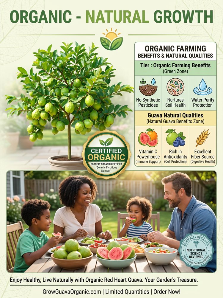 [Vitamin C bomb] Organic red guava seedlings
