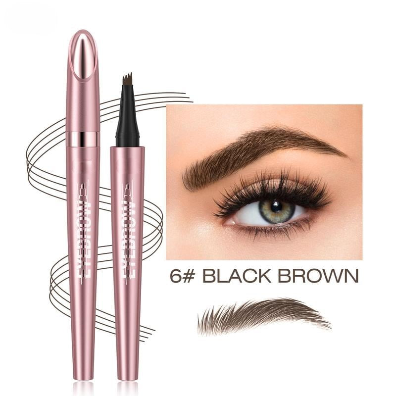 🖌️ Wodoodporny ołówek do brwi Micro-Fork – Natural Hair-Like Brows-Rush