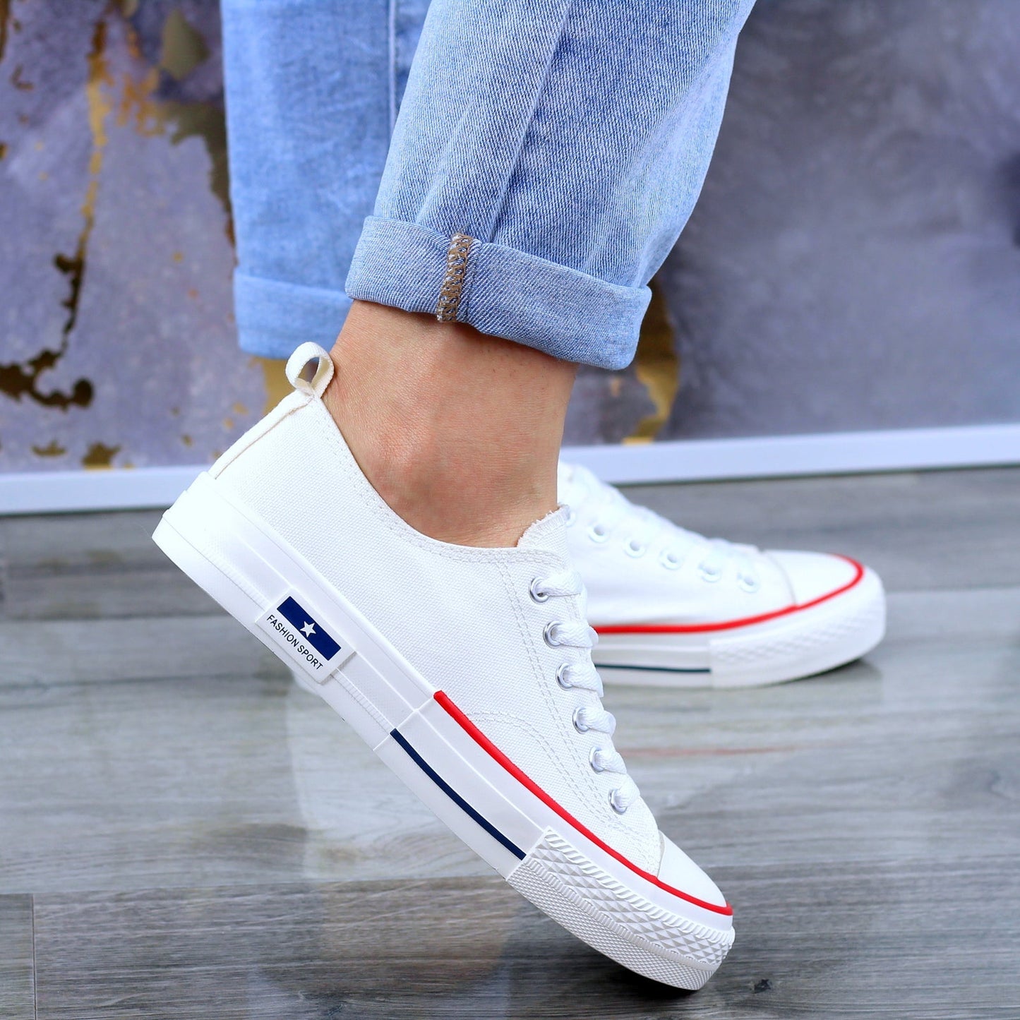 БЕЛИ ГЛАДКИ ТЕКСТИЛНИ ДАМСКИ КЕСОВЕ FASHION