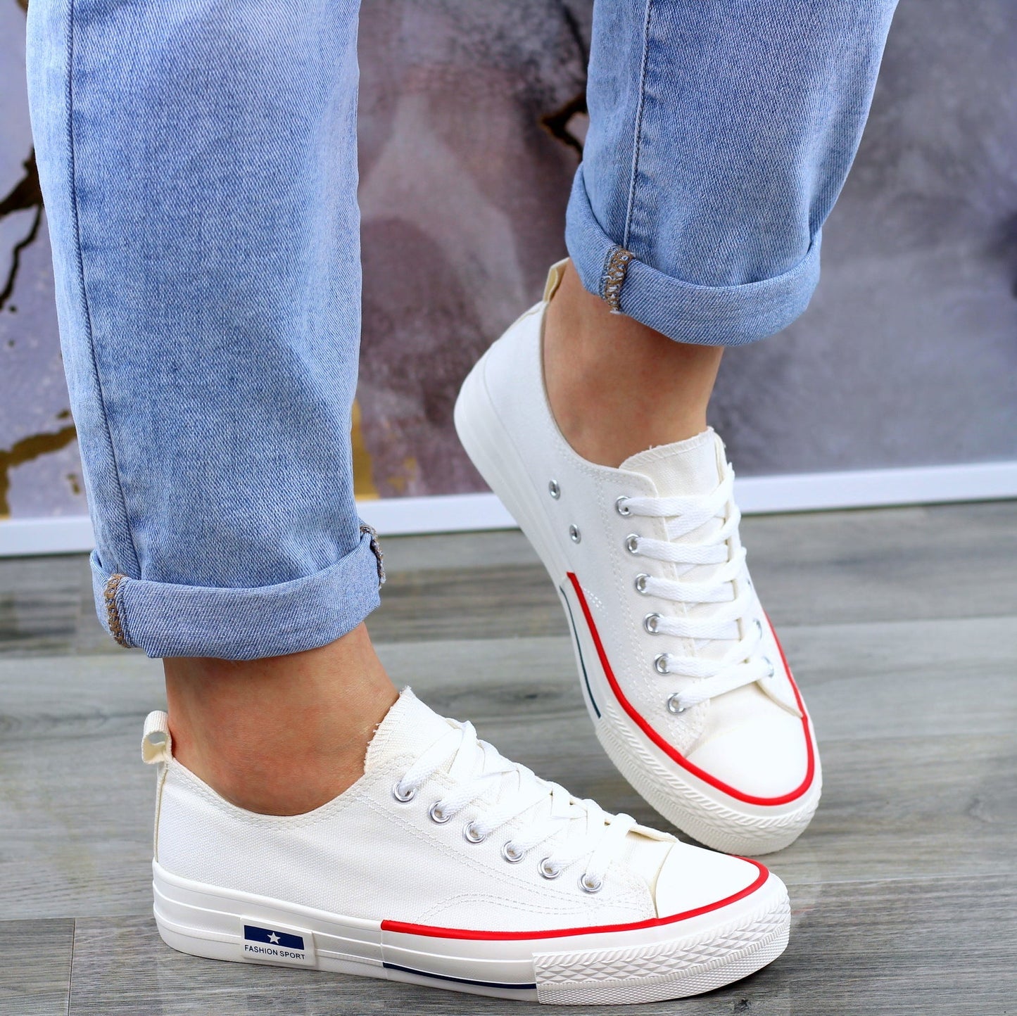 БЕЛИ ГЛАДКИ ТЕКСТИЛНИ ДАМСКИ КЕСОВЕ FASHION