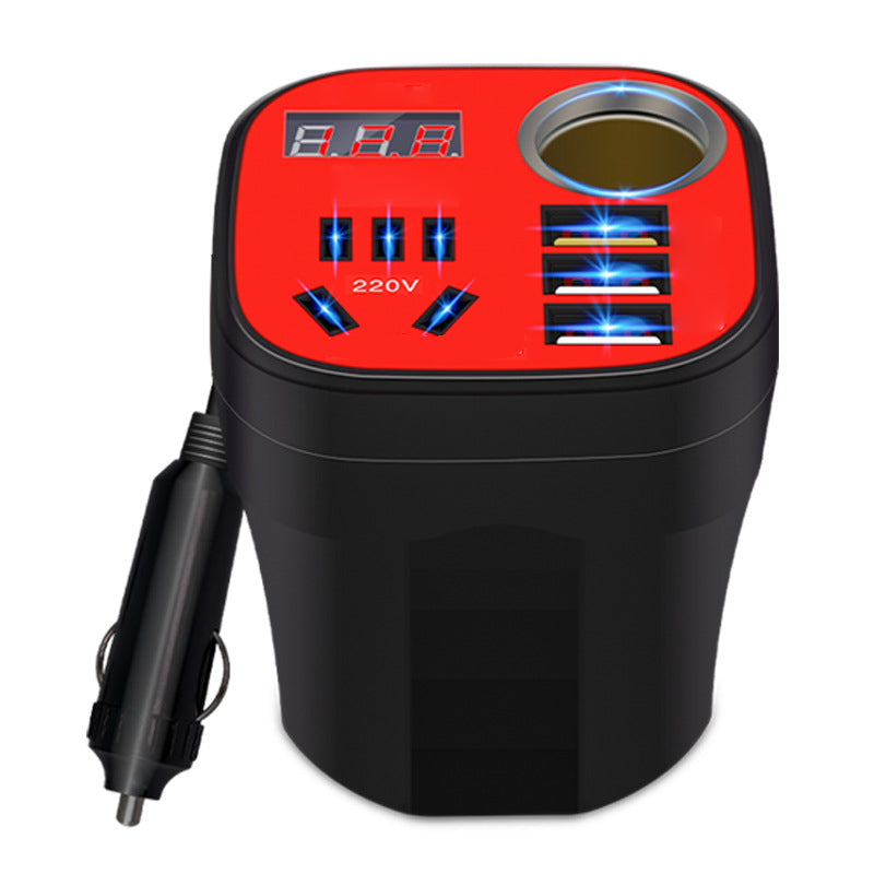 Автомобилен конвертор тип Cup Inverter QC Charger