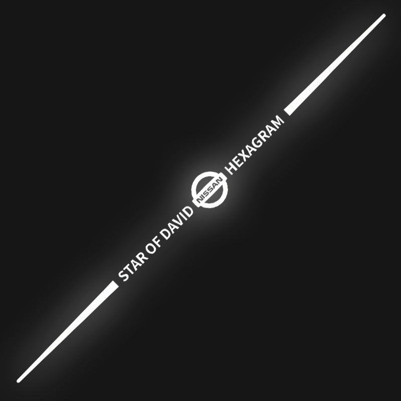 3D цветни лазерно отразяващи стикери за кола 4 бр.