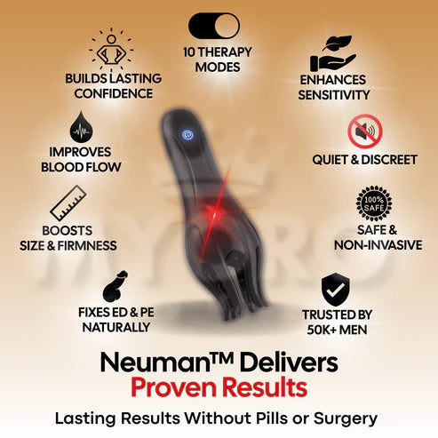 Dlaczego Neuman™ jest urządzeniem nr 1 do użytku domowego w leczeniu zaburzeń erekcji, przedwczesnego wytrysku i choroby Peyroniego w roku 2025?