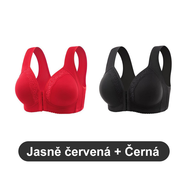 Oddychający - biustonosz plus size bez stalowego pierścienia [1+1 gratis].