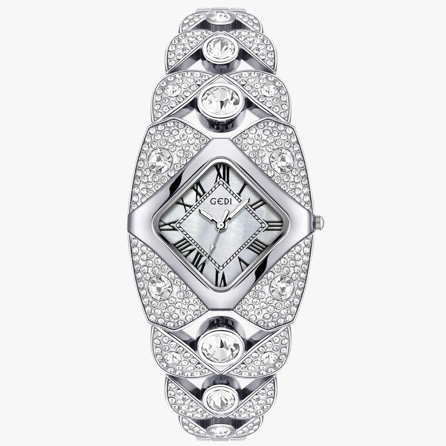 Callie | Дамски часовник Elegance 2025 с лек диамантен корпус и водоустойчив дизайн