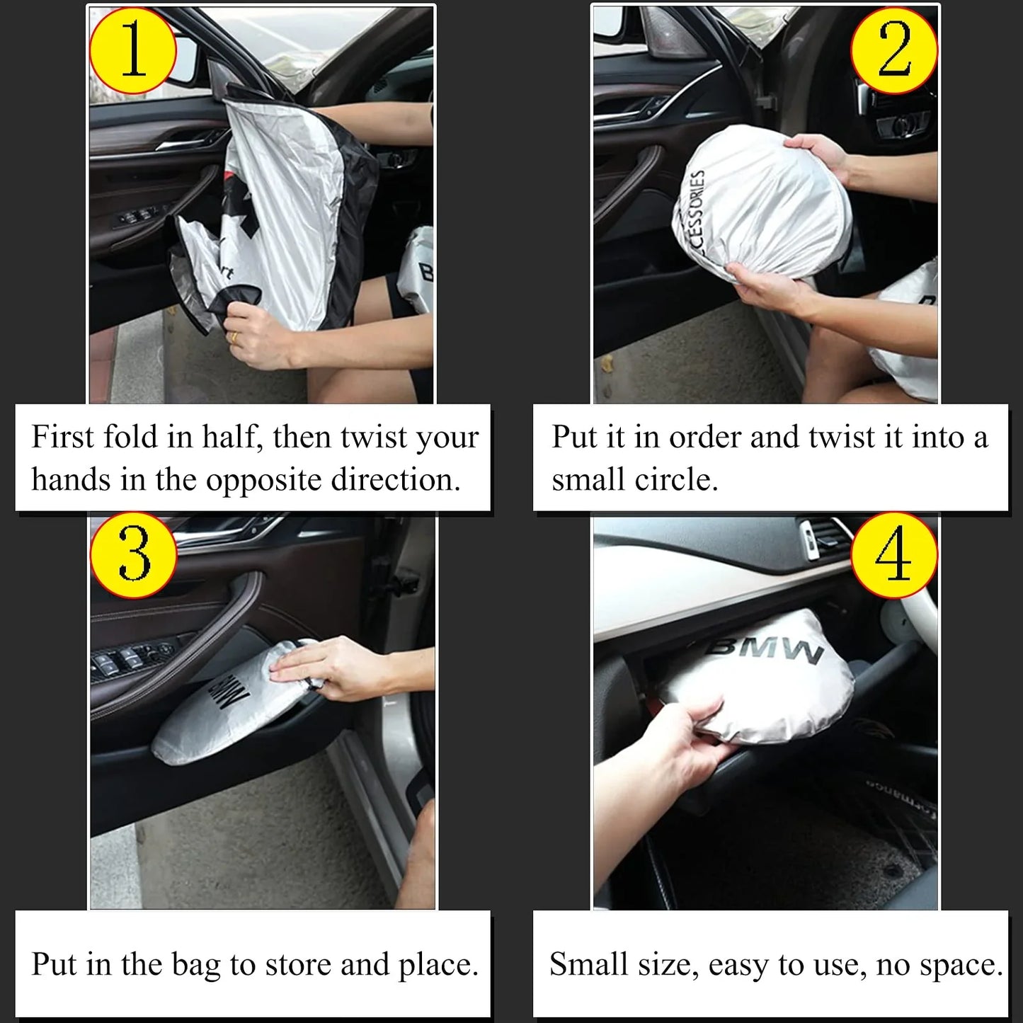 Сенник за кола, термощит за предно стъкло