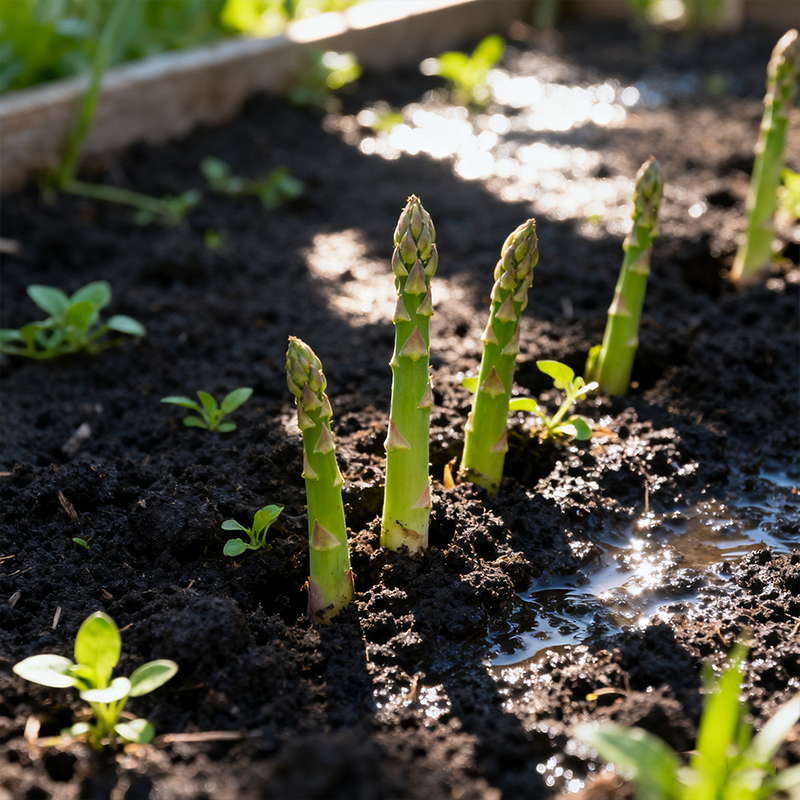 🌱 Отгледайте си собствени аспержи от семена – свежи, ароматни и дълготрайни 👑