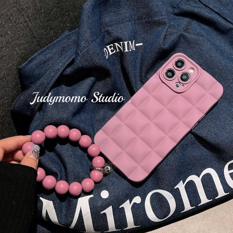 Матирана перлена гривна за iPhone