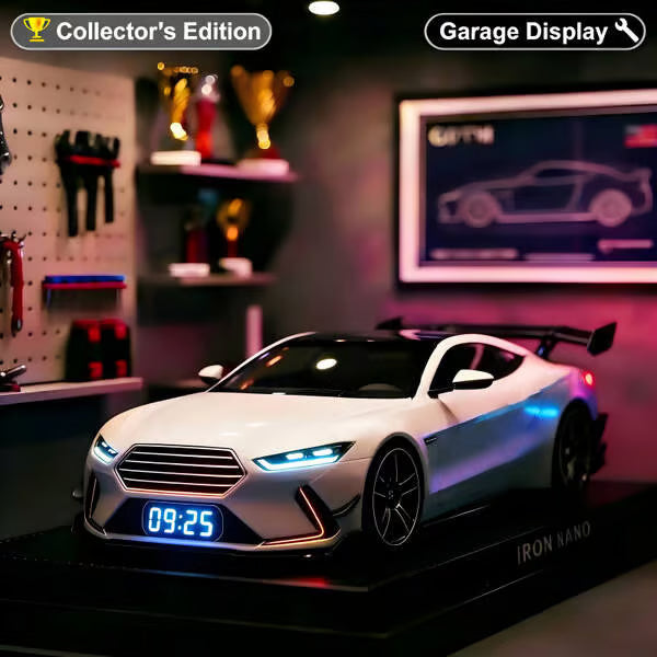 🎁 Алармен часовник за хиперкола🏎️ Реалистичен двигател и светлинни ефекти