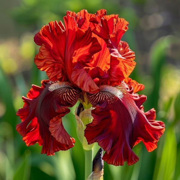 ⚜️Redek, visok bradati iris (premium sorta s koreninami)