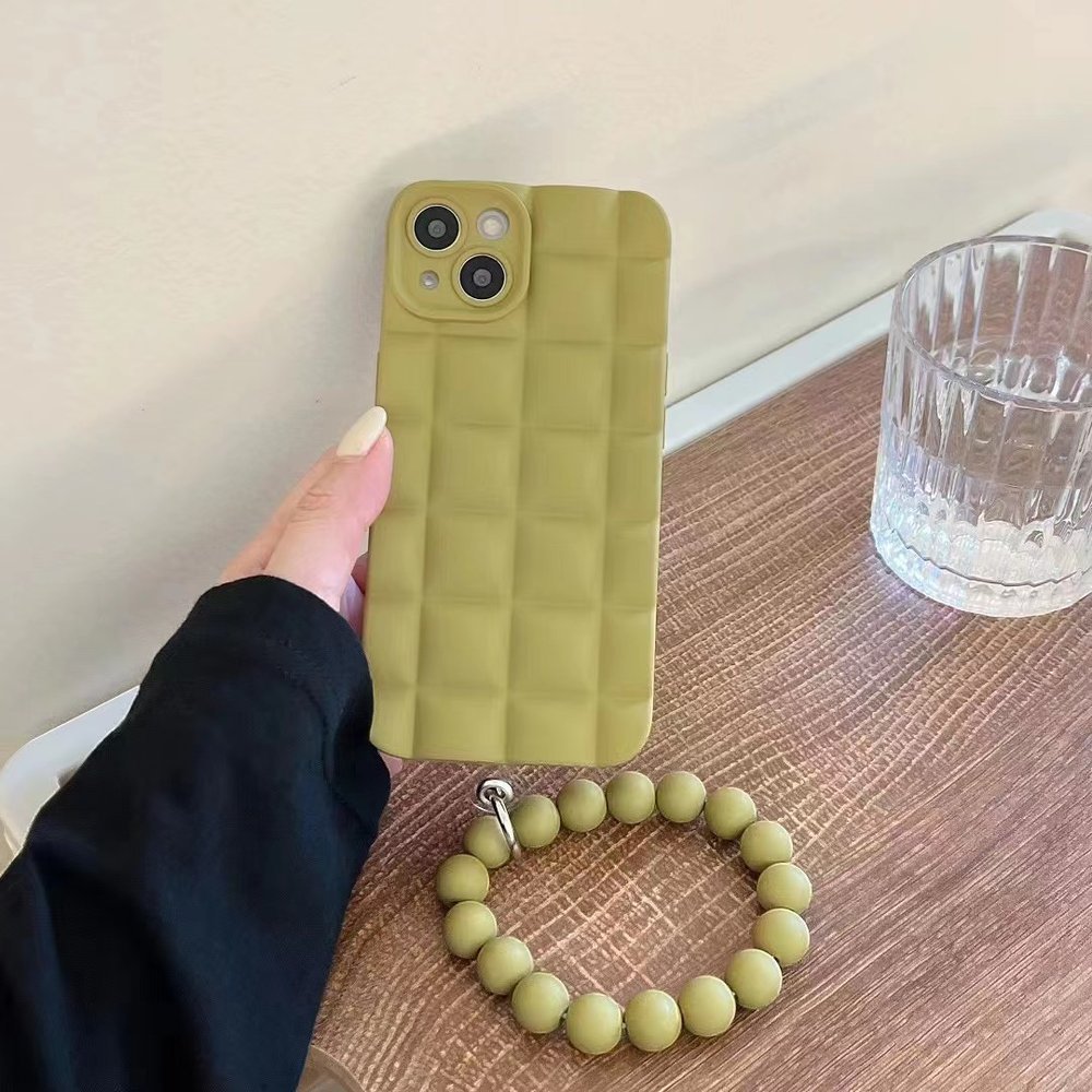 Матирана перлена гривна за iPhone