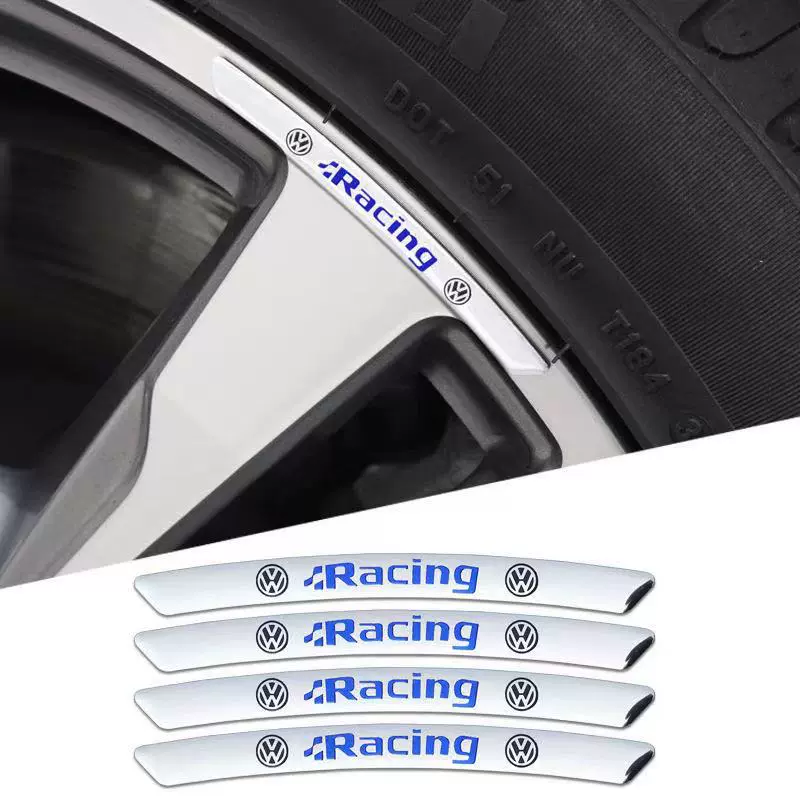 Гореща разпродажба ✨50% отстъпка ✨3D стикер за метална джанта с личност (4 бр.)