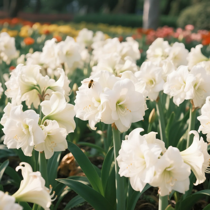 🌺Dvojne čebulice amarilisa z dišečimi cvetovi – cvetijo po 40 dneh