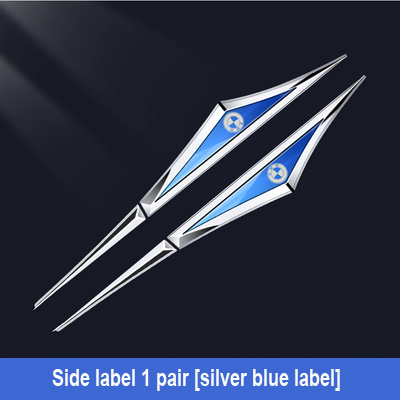 Креативни поцинковани метални стикери за кола ✨2 бр.✨