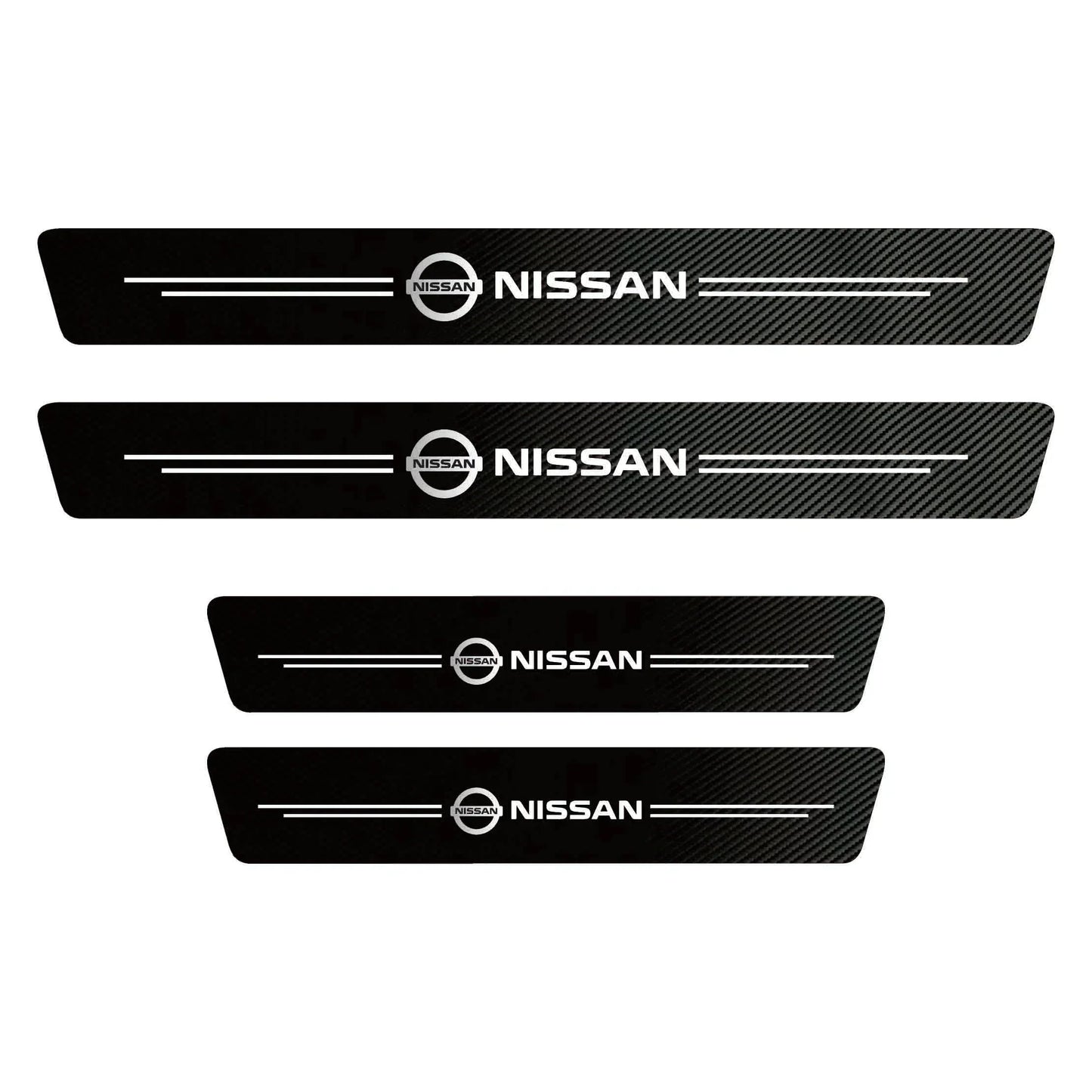 Osłona progu drzwi z włókna węglowego (8 szt.)