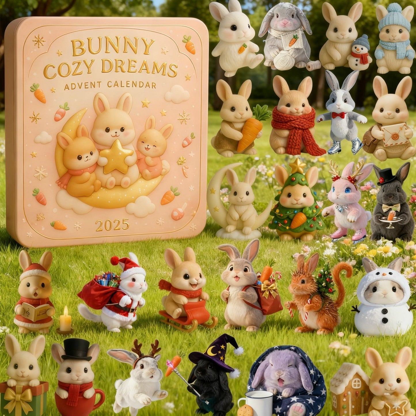 Адвент календар Bunny Cozy Dreams 2025