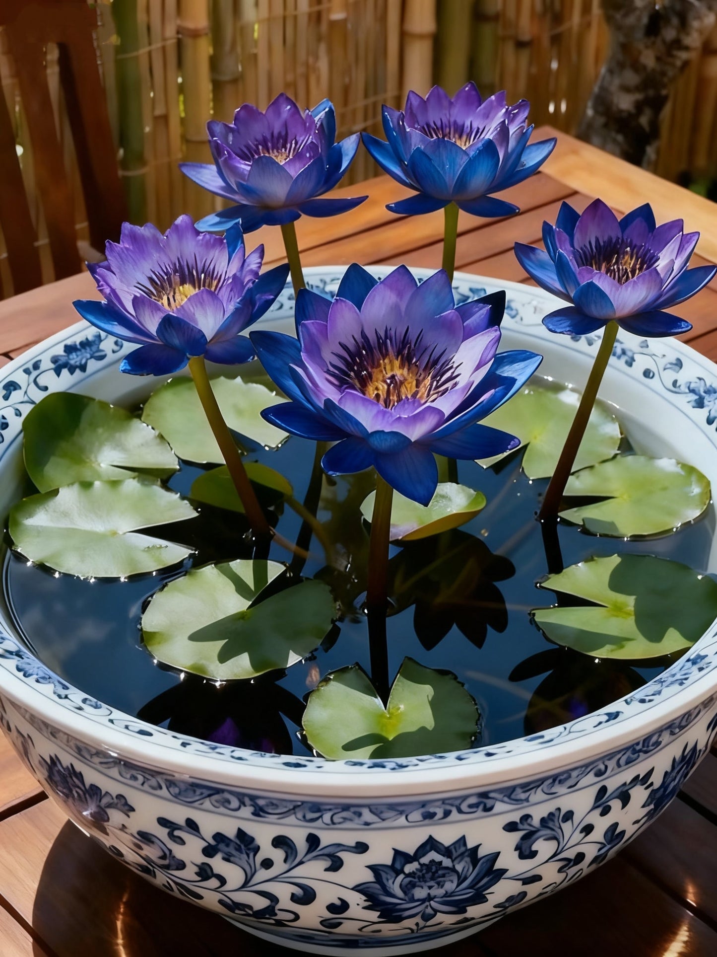 🌌💜 Lotos cienisty – rzadka piękność w Twoim ogrodzie🌸