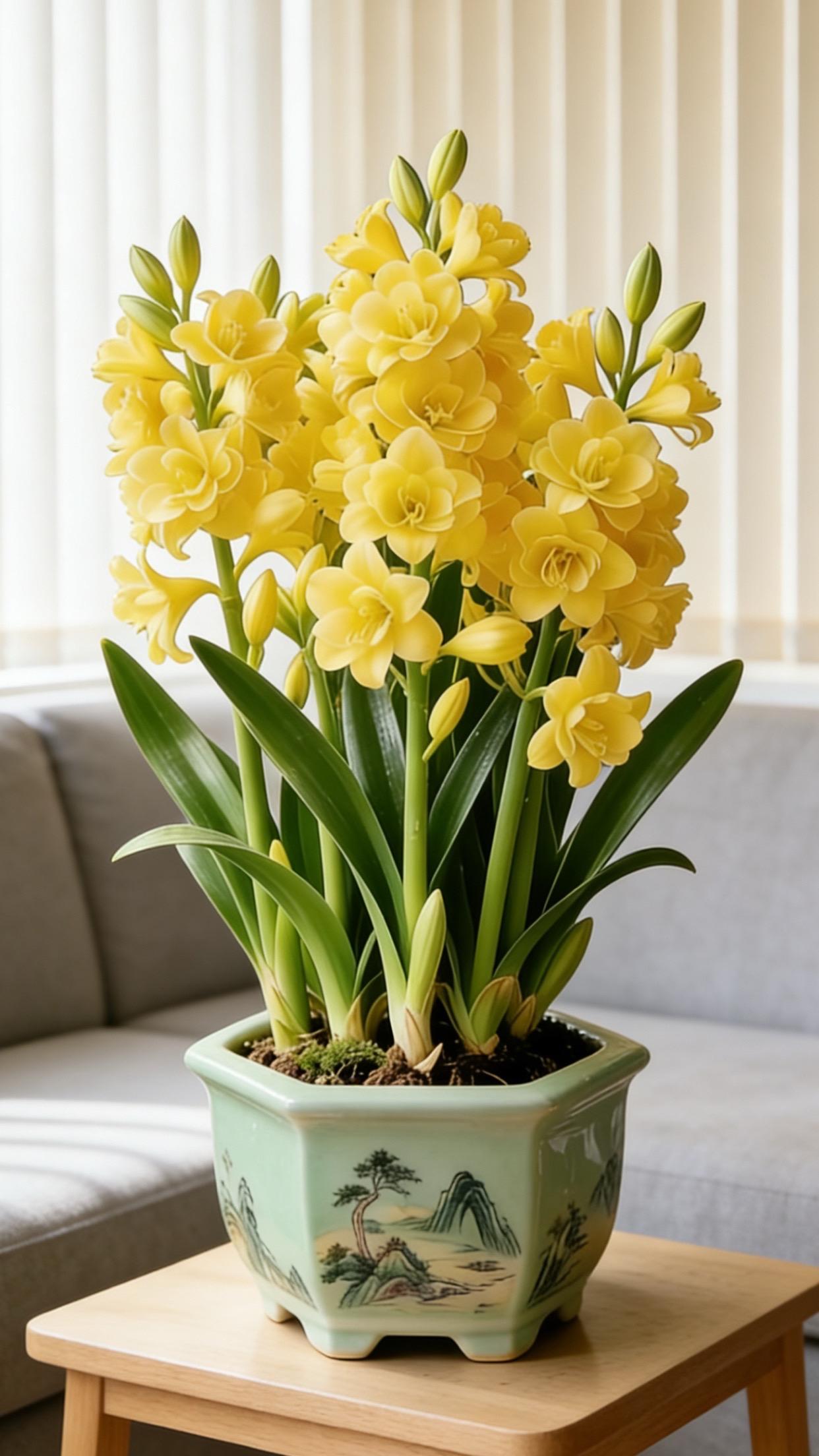 🌼 Dvojne čebulice tuberoze – svetel vonj za vaš vrt