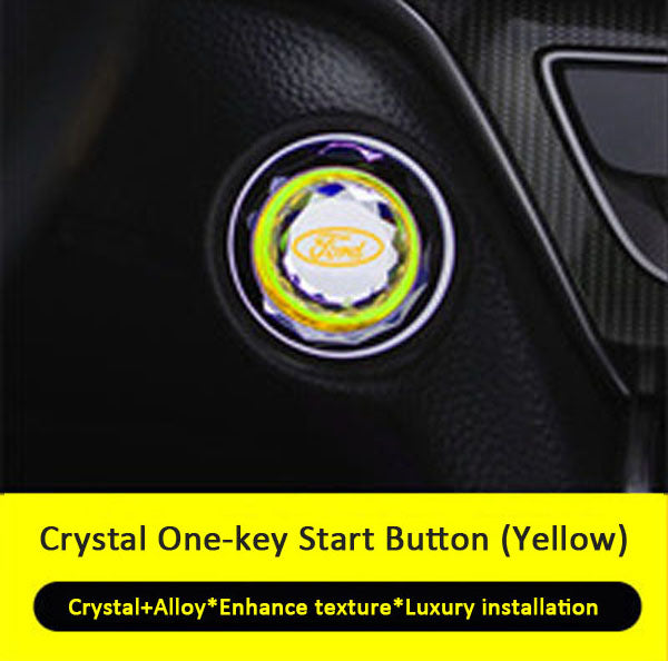 Promoție excelentă🔥Reducere de 49%🔥Buton de protecție cu cristal cu o singură cheie pentru pornire