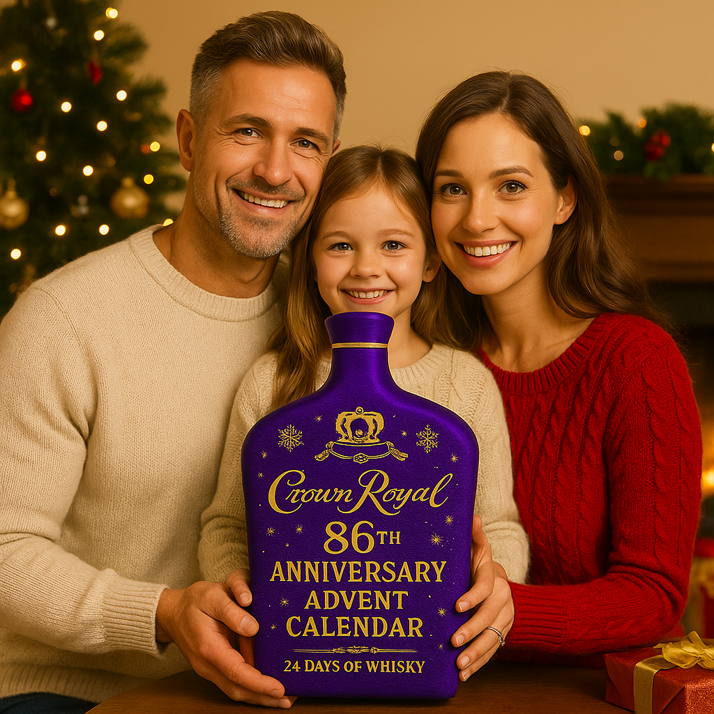 🍻Адвент календар за 86-та годишнина на Crown Royal 2025
