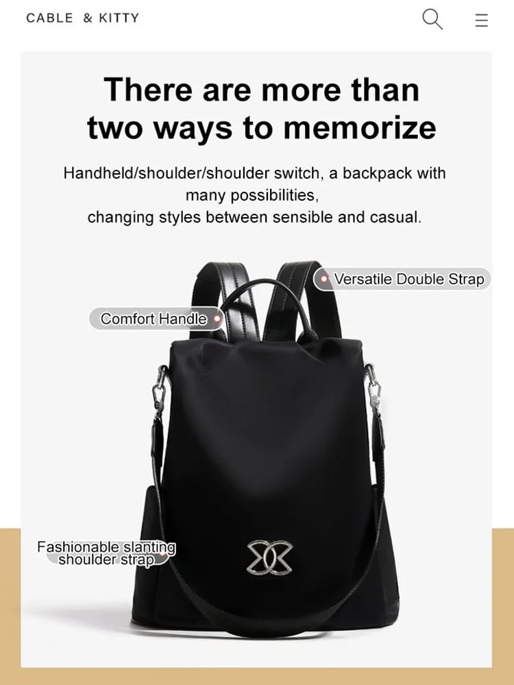 🔥Раница против кражба с голям капацитет