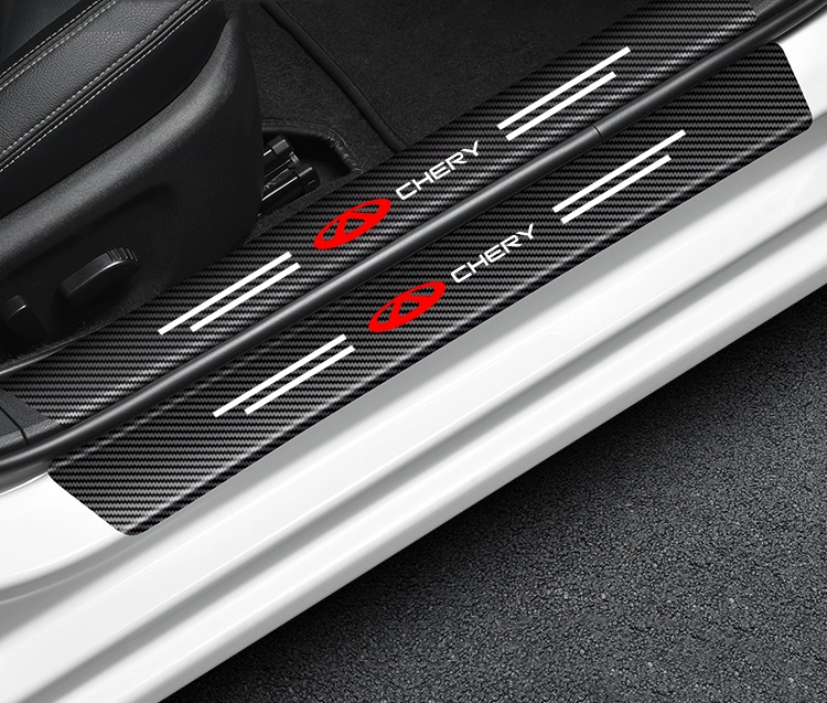 Черен петък ✨50% ОТСТЪПКА ✨Карбонови стикери за прагове на врати ✨9 бр. ✨