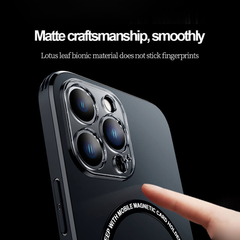 Калъф с магнитна стойка за iPhone
