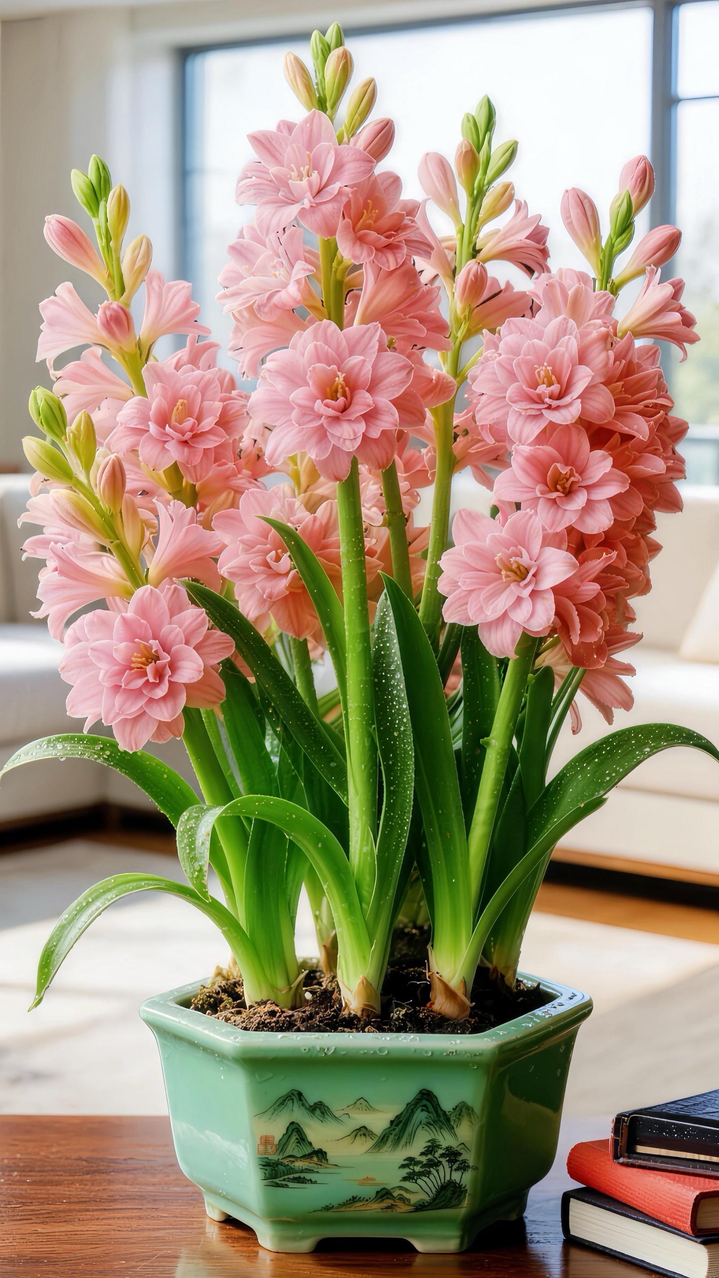 🌼 Dvojne čebulice tuberoze – svetel vonj za vaš vrt
