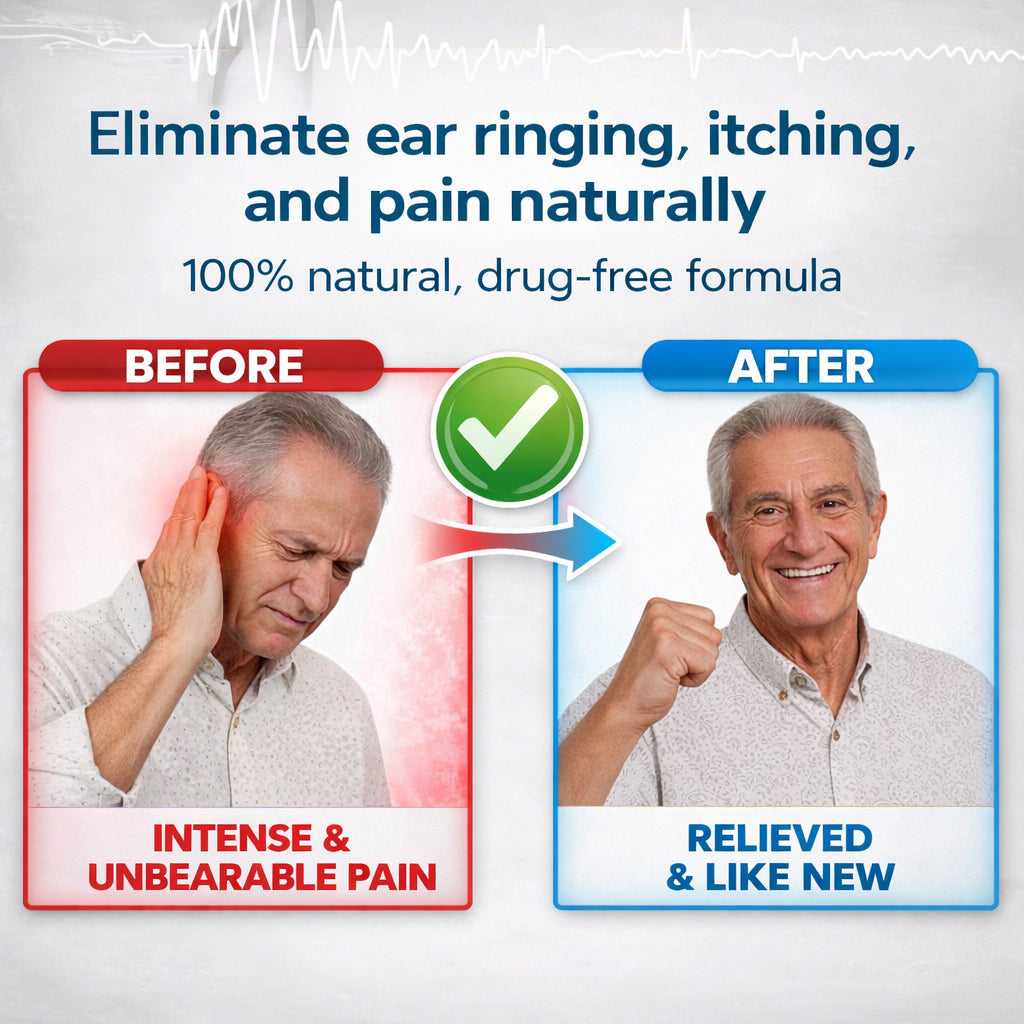 Капки за уши Zavrly Tinnitus за чисти уши и максимален комфорт – Открийте незабавно облекчение от тинитус и дискомфорт в ушите🎶