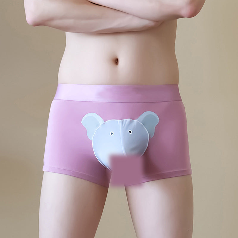🐘Мъжки дишащи боксерки с 3D джобче🩲