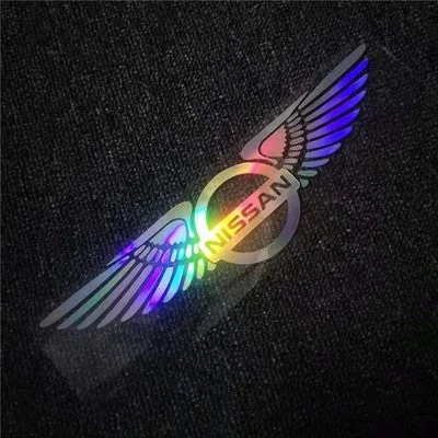 3D nalepka za avto, laserska, angelova krila ✧4 kosi✧