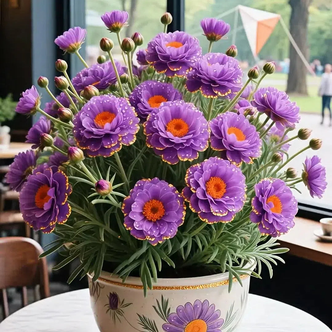 Golden Lace Portulaca🌸✨ Разкошни двойни цветове за безпроблемно лято