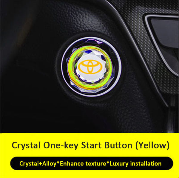 Promoție excelentă🔥Reducere de 49%🔥Buton de protecție cu cristal cu o singură cheie pentru pornire