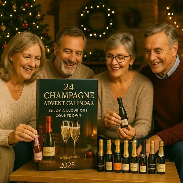 🔥 Zadnji dan s 50 % popustom - 🥂Adventni koledar za šampanjec 2025🎄