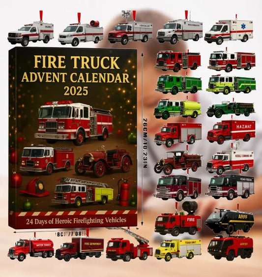 🚒🔥АДВЕНТ КАЛЕНДАР С ПОЖАРНА КОЛА 2025🎁🌲